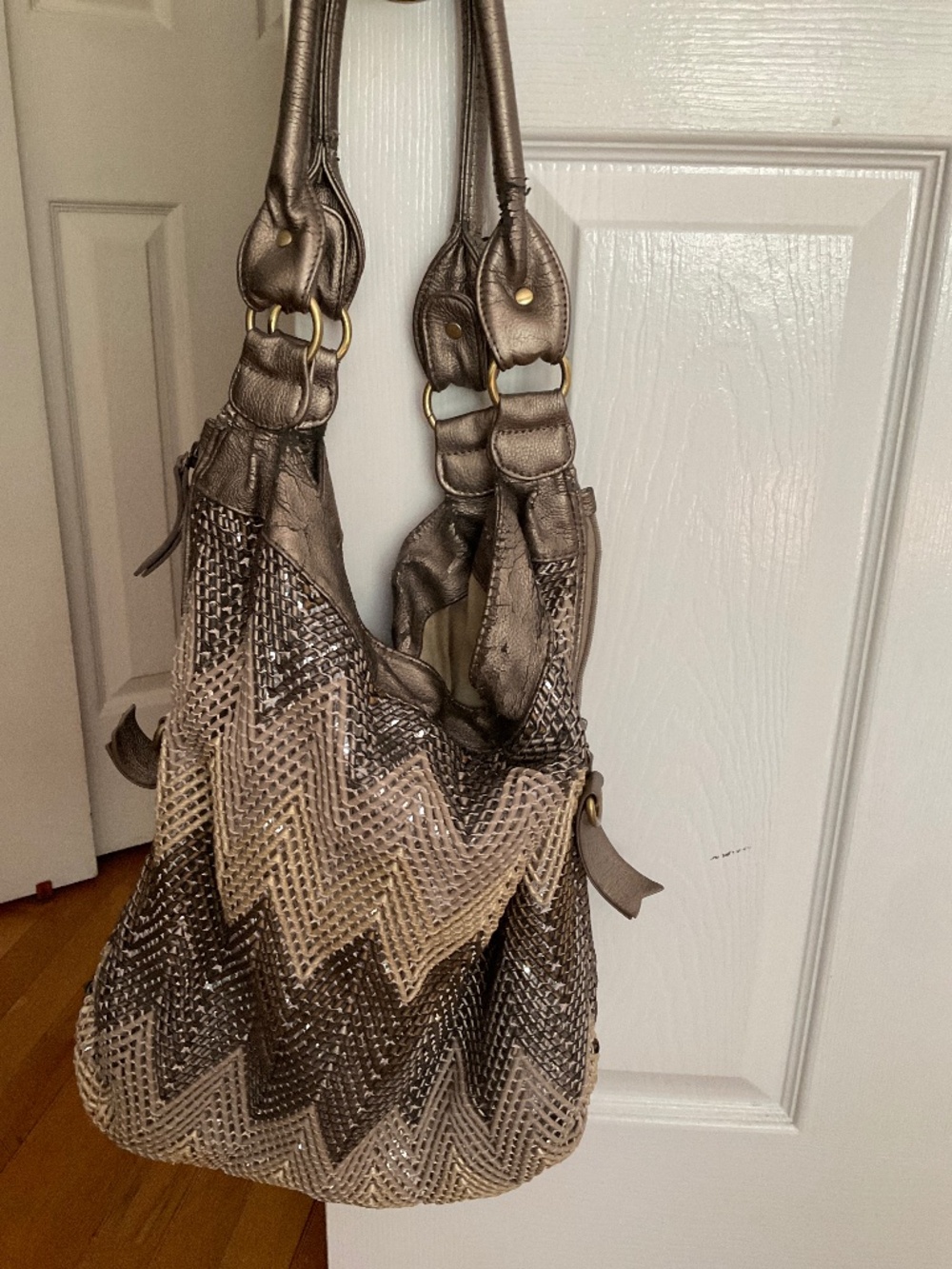 Big Buddha crochet handbag